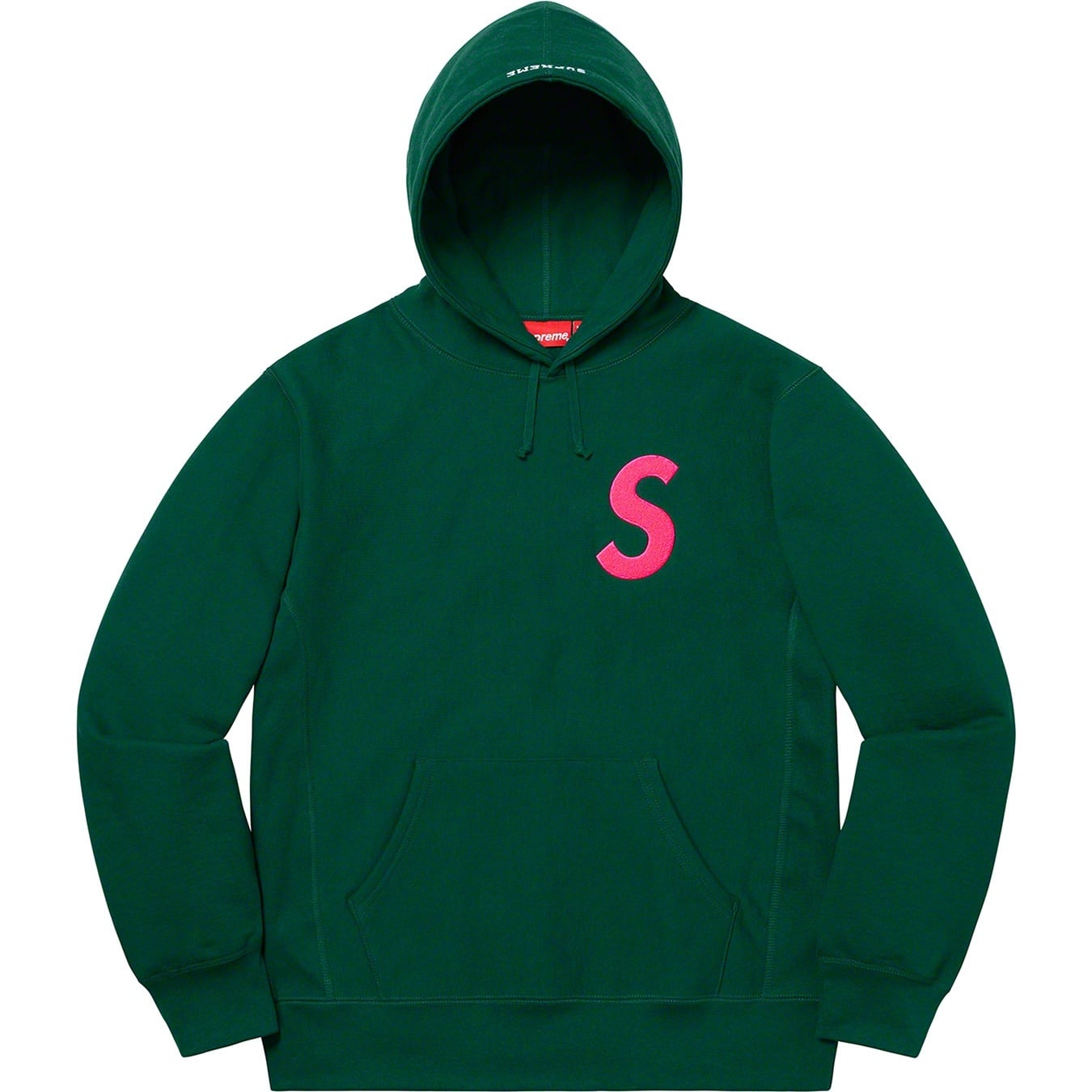 S Logo Hooded Sweatshirt view 4